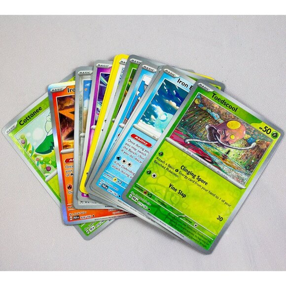 Pokémon Cards Mixed Lot of 44 Includes Japanese Orbeetle SV4M - Picture 5 of 9